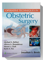 Operative Techniques in Obstetric Surgery (1st Edition)